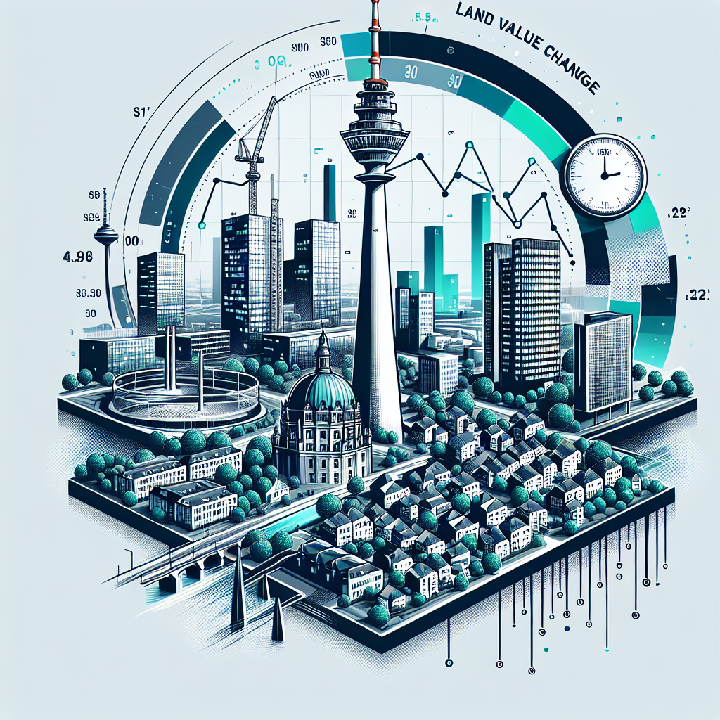 Bodenrichtwert-Änderungsfaktoren in Dortmund
